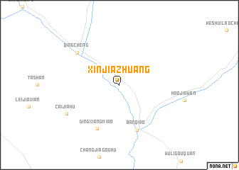 map of Xinjiazhuang