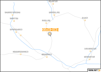 map of Xinkaihe