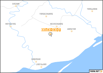 map of Xinkaikou