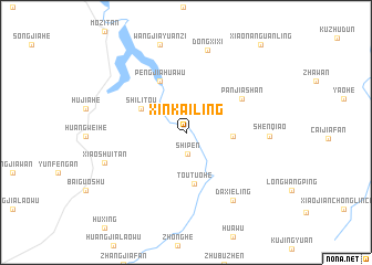 map of Xinkailing