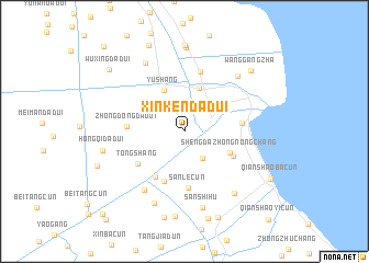 map of Xinkendadui