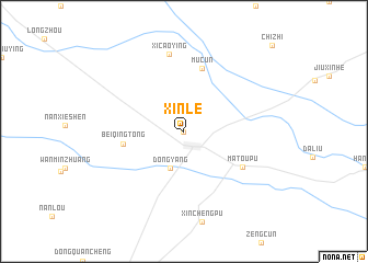 map of Xinle