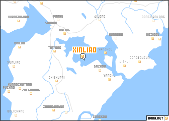 map of Xinliao