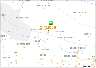 map of Xinlicun