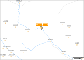 map of Xinling