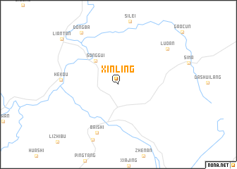 map of Xinling