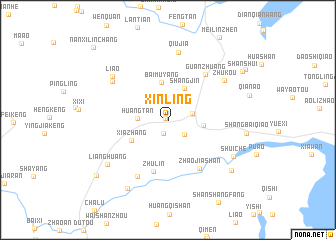 map of Xinling