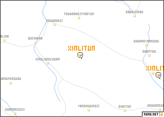 map of Xinlitun