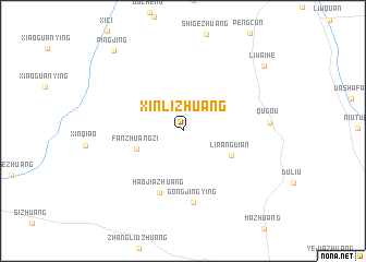 map of Xinlizhuang