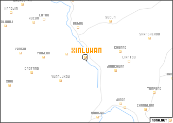 map of Xinluwan