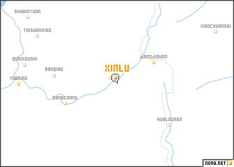 map of Xinlu