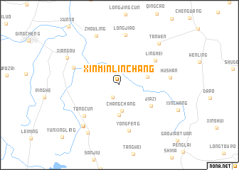 map of Xinminlinchang