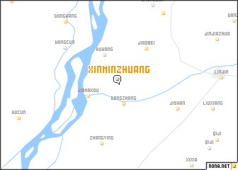 map of Xinminzhuang