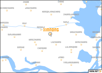 map of Xinnong