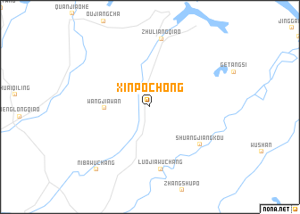 map of Xinpochong