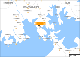 map of Xinqian