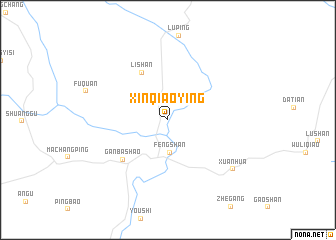 map of Xinqiaoying