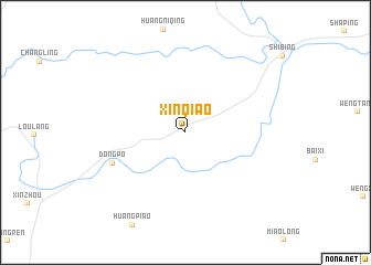 map of Xinqiao