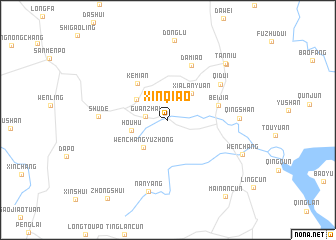 map of Xinqiao