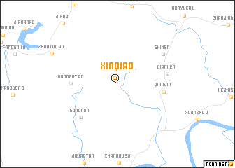 map of Xinqiao