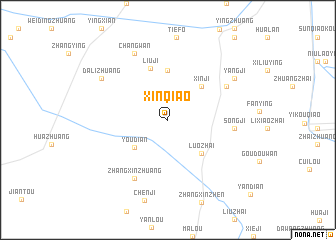 map of Xinqiao