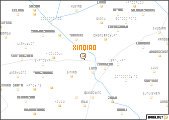 map of Xinqiao