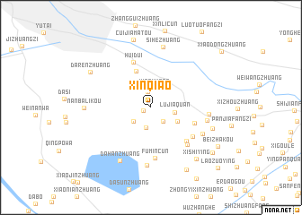 map of Xinqiao