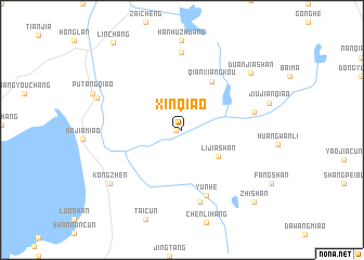 map of Xinqiao