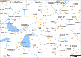 map of Xinqiao