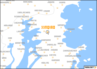 map of Xinqiao