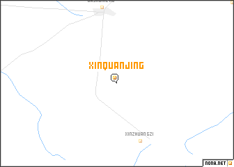 map of Xinquanjing