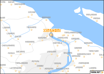 map of Xinshani