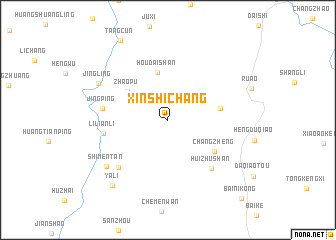 map of Xinshichang