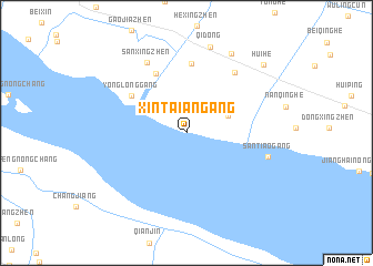 map of Xintai\