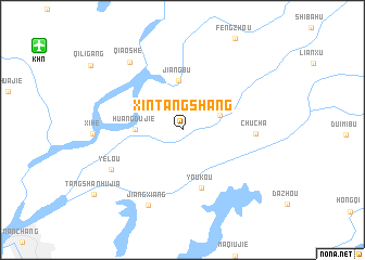 map of Xintangshang