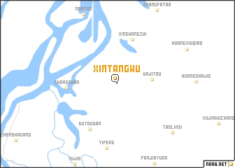 map of Xintangwu