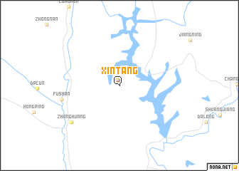 map of Xintang