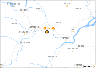 map of Xintang