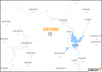 map of Xintang