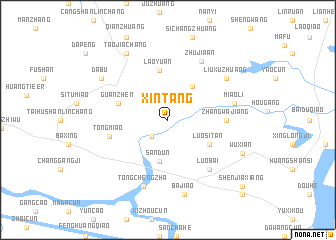 map of Xintang