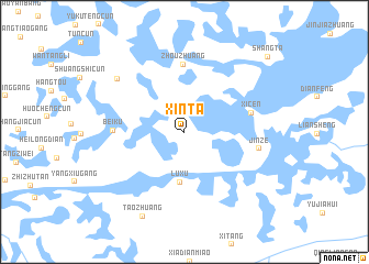 map of Xinta