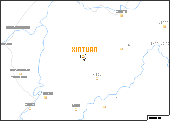 map of Xintuan