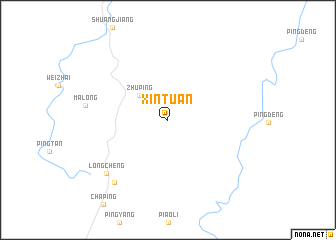 map of Xintuan