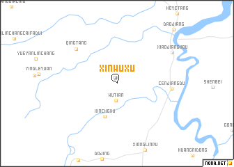 map of Xinwuxu