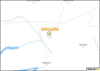 map of Xinxijing