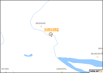 map of Xinxing