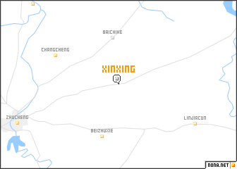 map of Xinxing