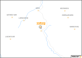 map of Xinxu