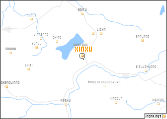 map of Xinxu