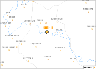 map of Xinxu